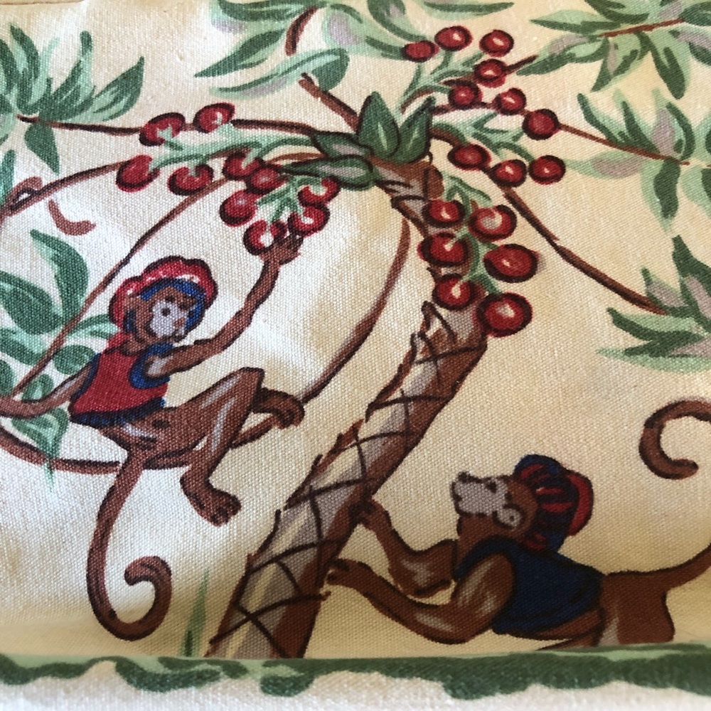 Sequined Painted Detail Monkey Cute Purse Bag View 3
